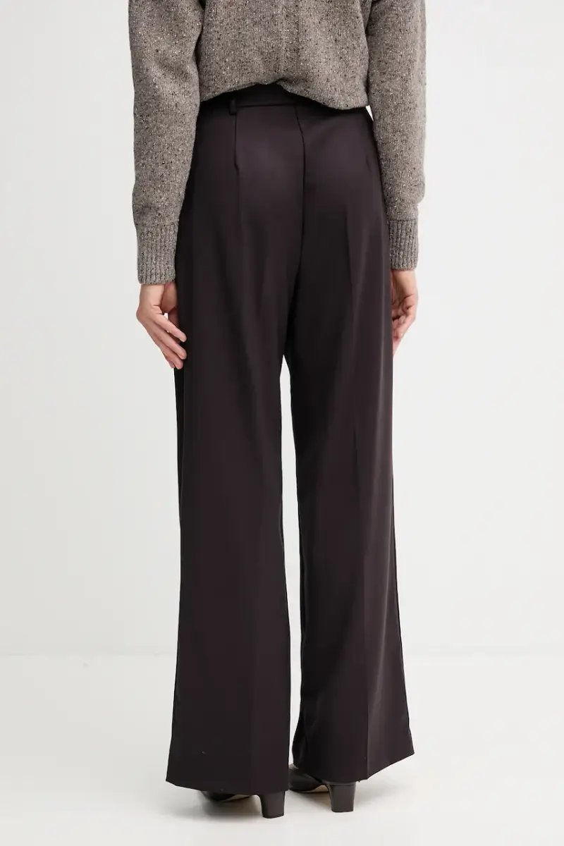 pantaloni donna colore marrone 521FD25020 miniatura 3