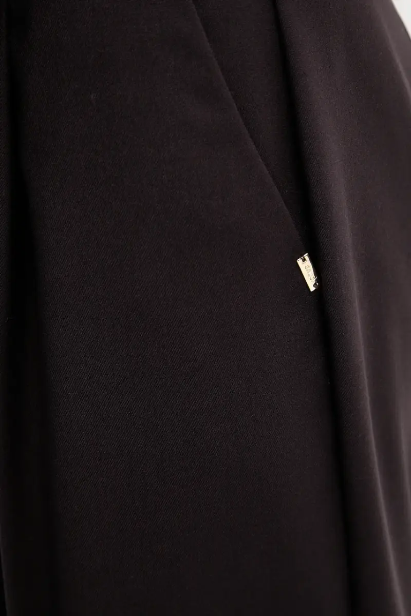 pantaloni donna colore marrone 521FD25020 miniatura 4