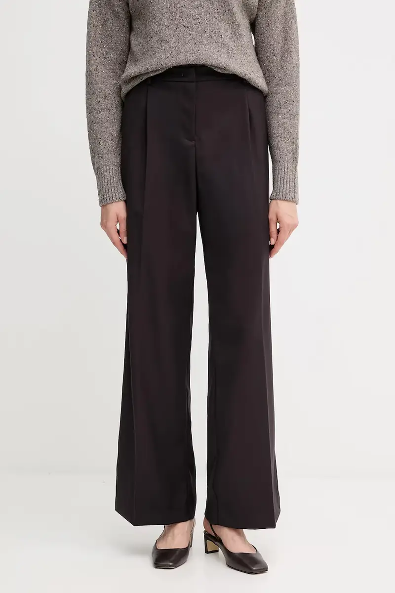 pantaloni donna colore marrone 521FD25020