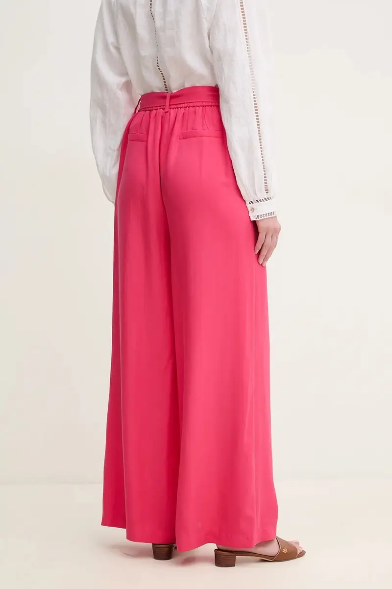 pantaloni donna colore rosa 511BD25011 miniatura 3