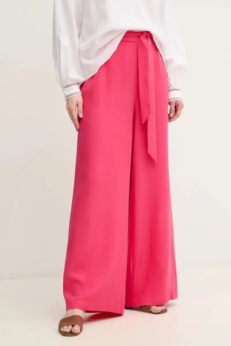 pantaloni donna colore rosa 511BD25011