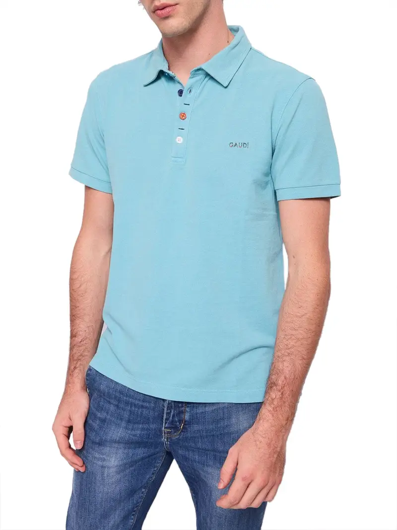 Gaudi Polo Uomo Azzurro 2492066
