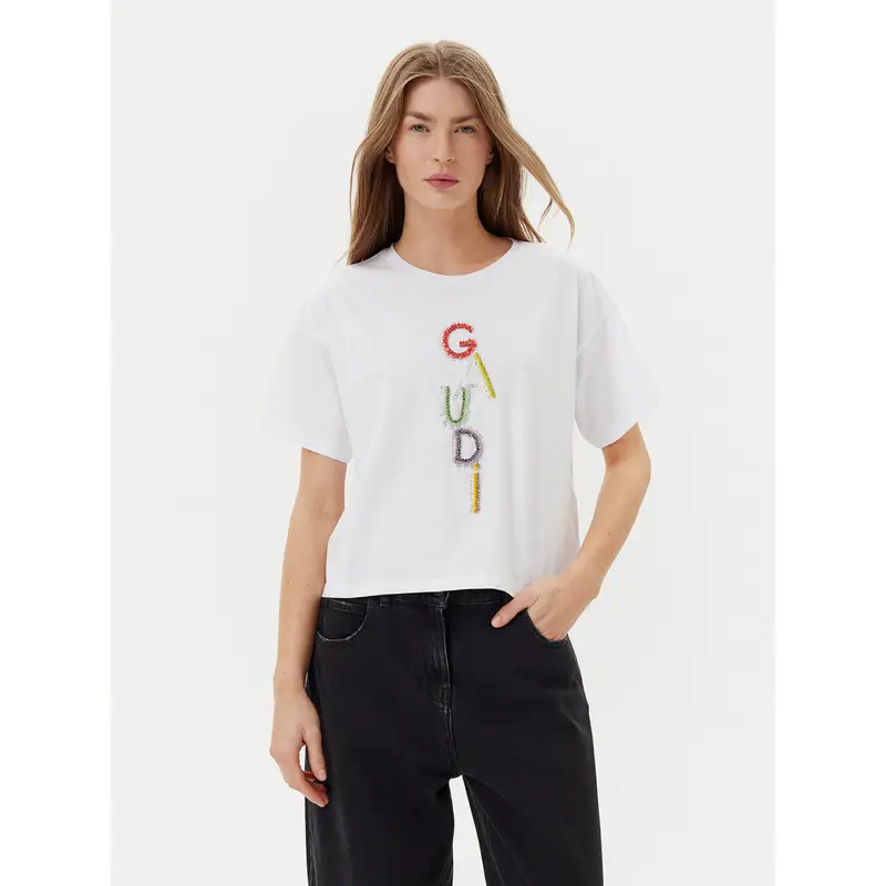 Gaudi T-shirt Bianco 3224631