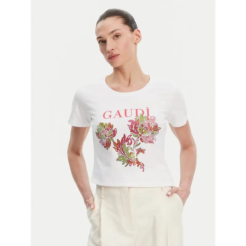 Gaudi T-shirt Bianco 3224636