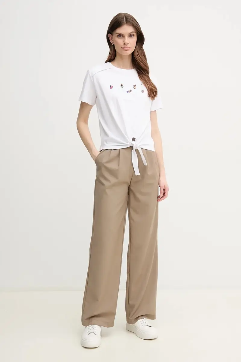 Gaudi T-shirt Donna Bianco 3124487 miniatura 2