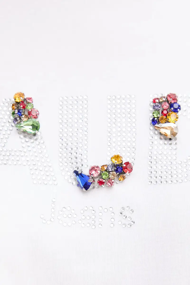 Gaudi T-shirt Donna Bianco 3124487 miniatura 5