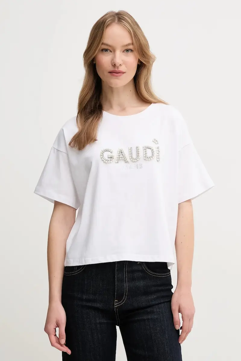 Gaudi T-shirt Donna Bianco 2217391