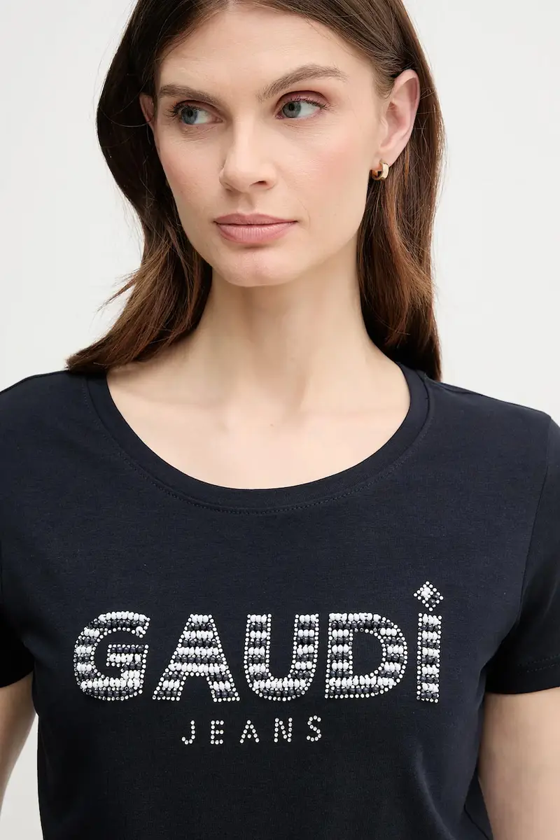 Gaudi T-shirt Donna Blu 3133550