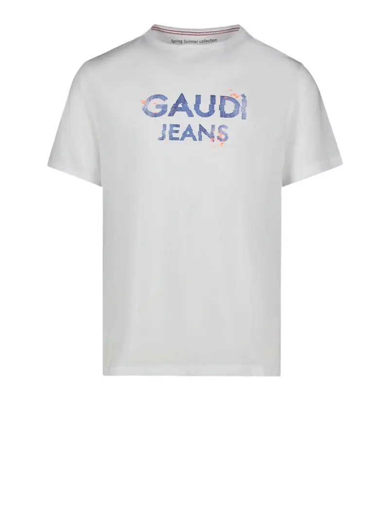 Gaudi T-shirt Uomo Bianco 2491036