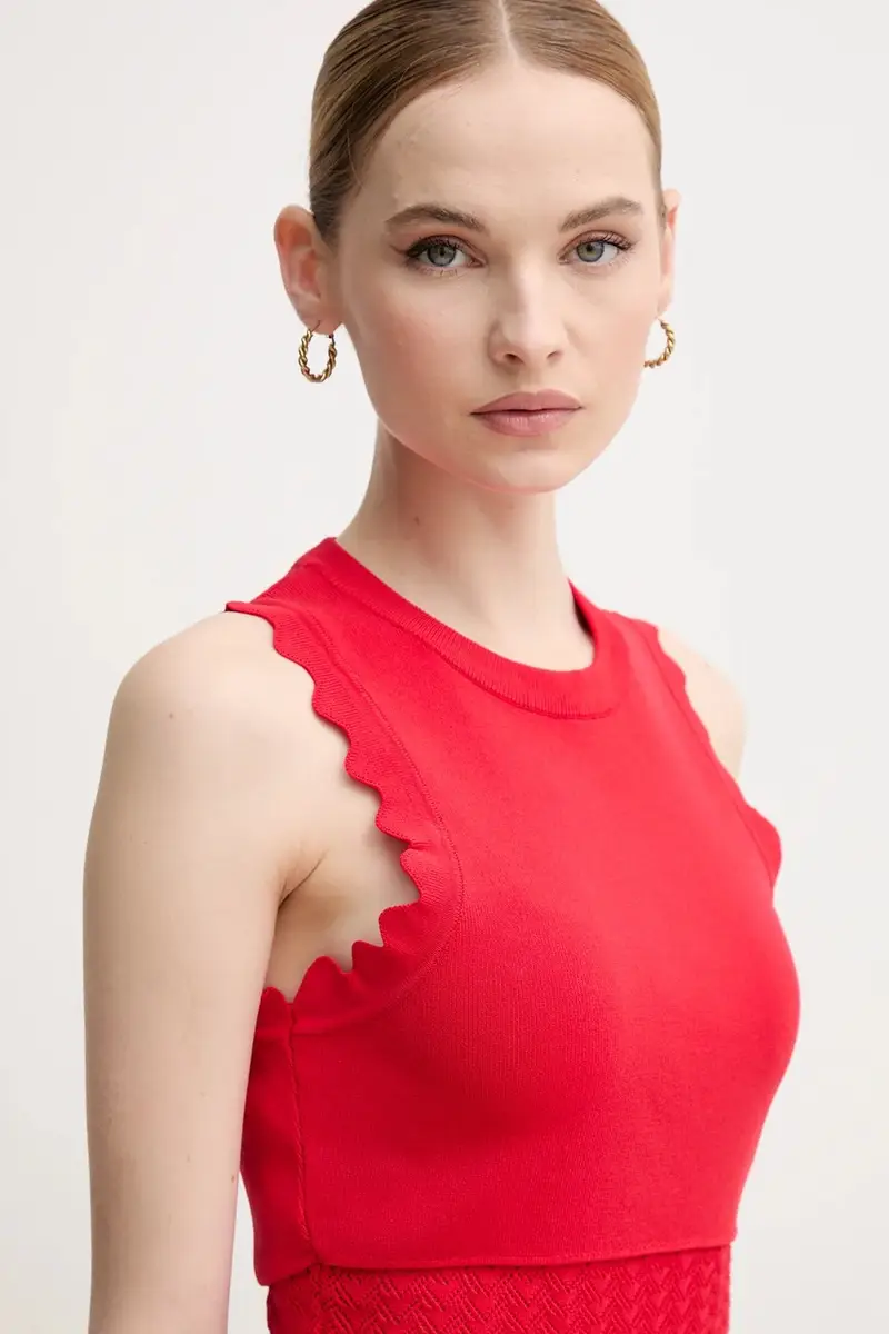 Gaudi Top Donna Rosso 3348640 miniatura 4