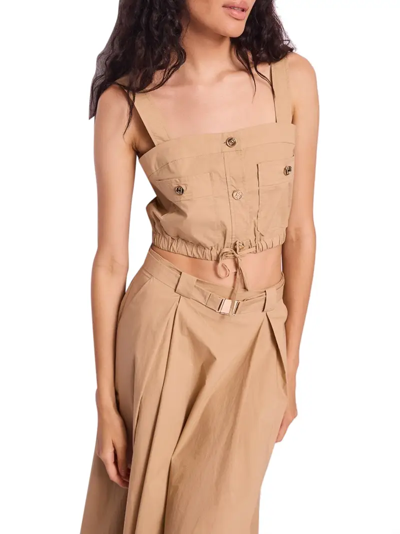 Gaudi Top Donna Beige 2489926