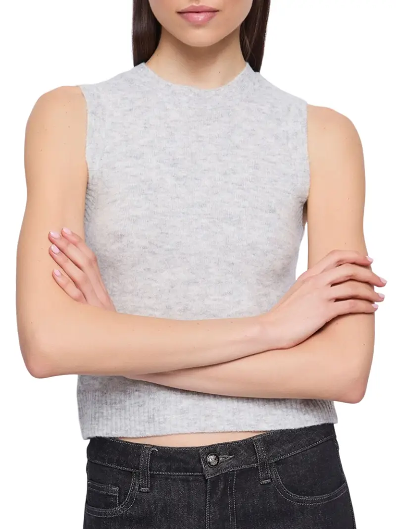 Gaudi Top Donna Grigio 3352814