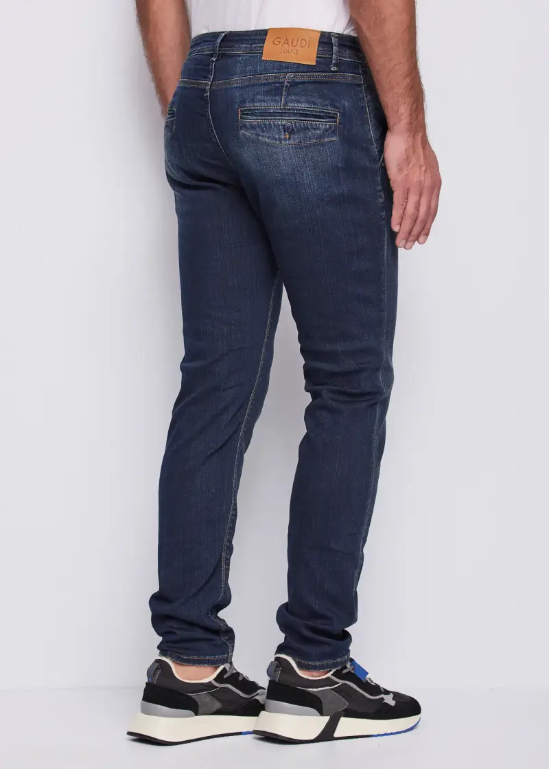 Uomo Jeans Tasche alla Francese Multicolore miniatura 2