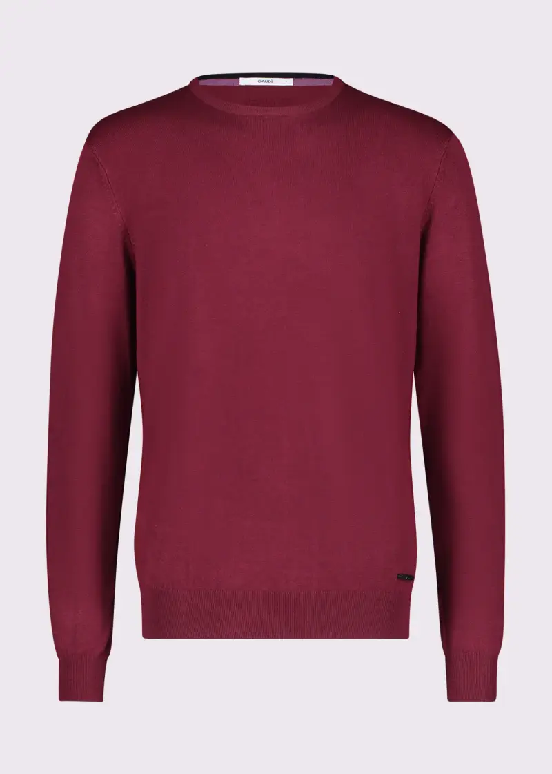 Uomo Maglia girocollo rossa Rosso