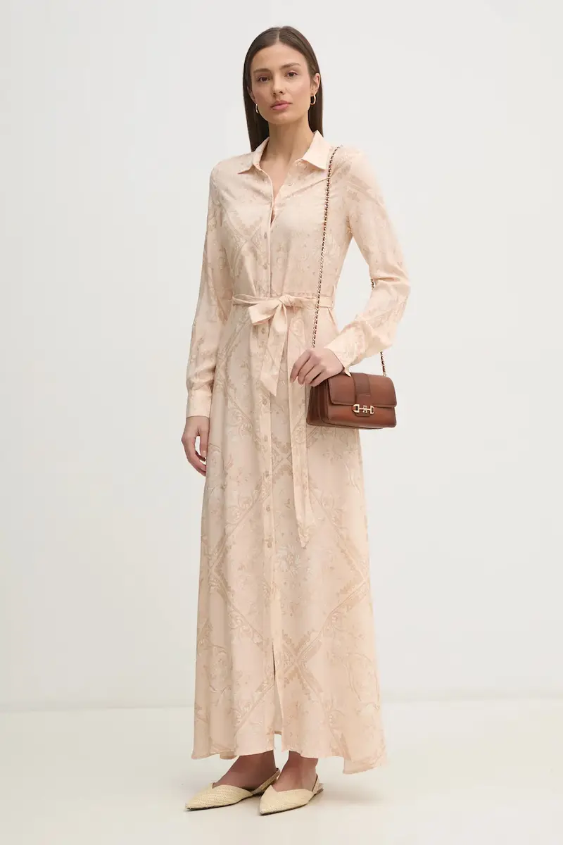 vestito colore beige 511BD15006