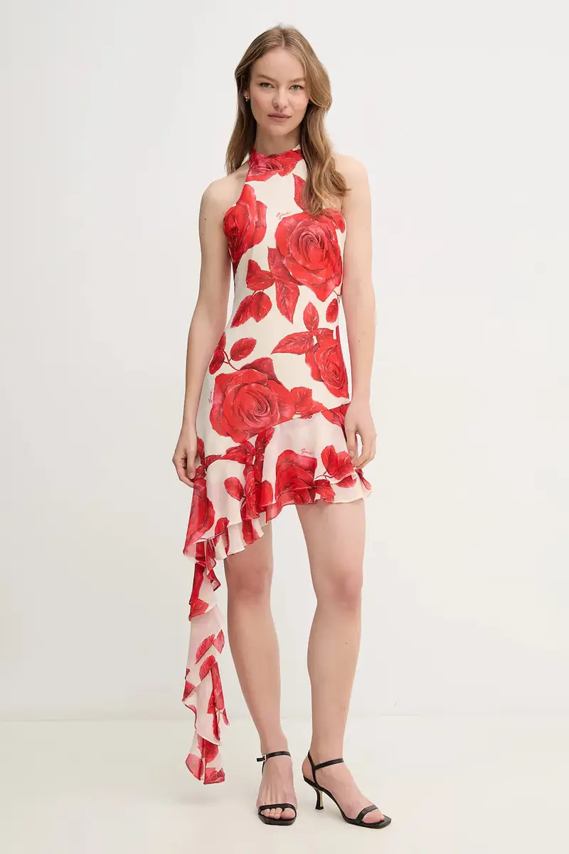 vestito colore beige 511FD15011 miniatura 4