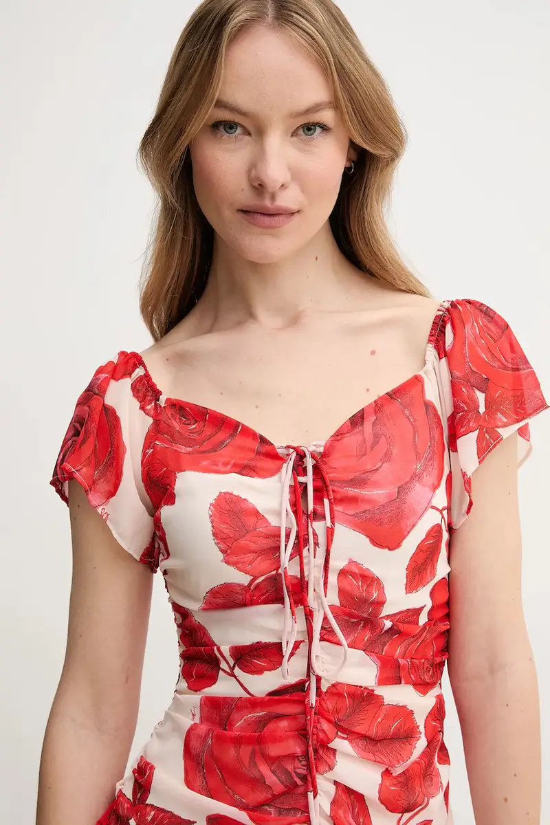 vestito colore beige 511FD15012 miniatura 4