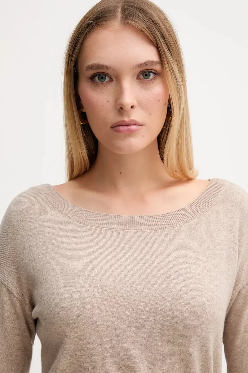 vestito colore beige 521FD13001 miniatura 5