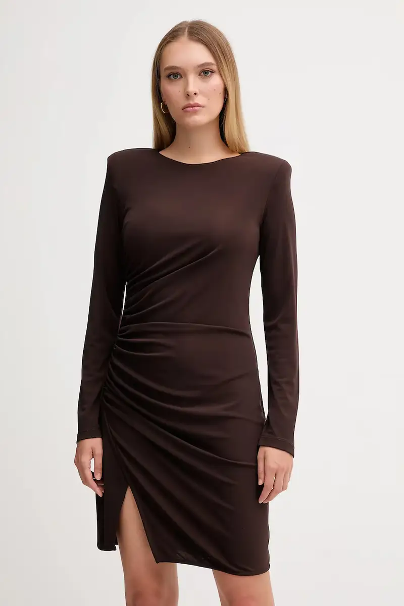 vestito colore marrone 521FD14009