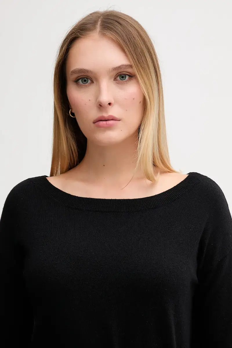 vestito colore nero 521FD13001 miniatura 4