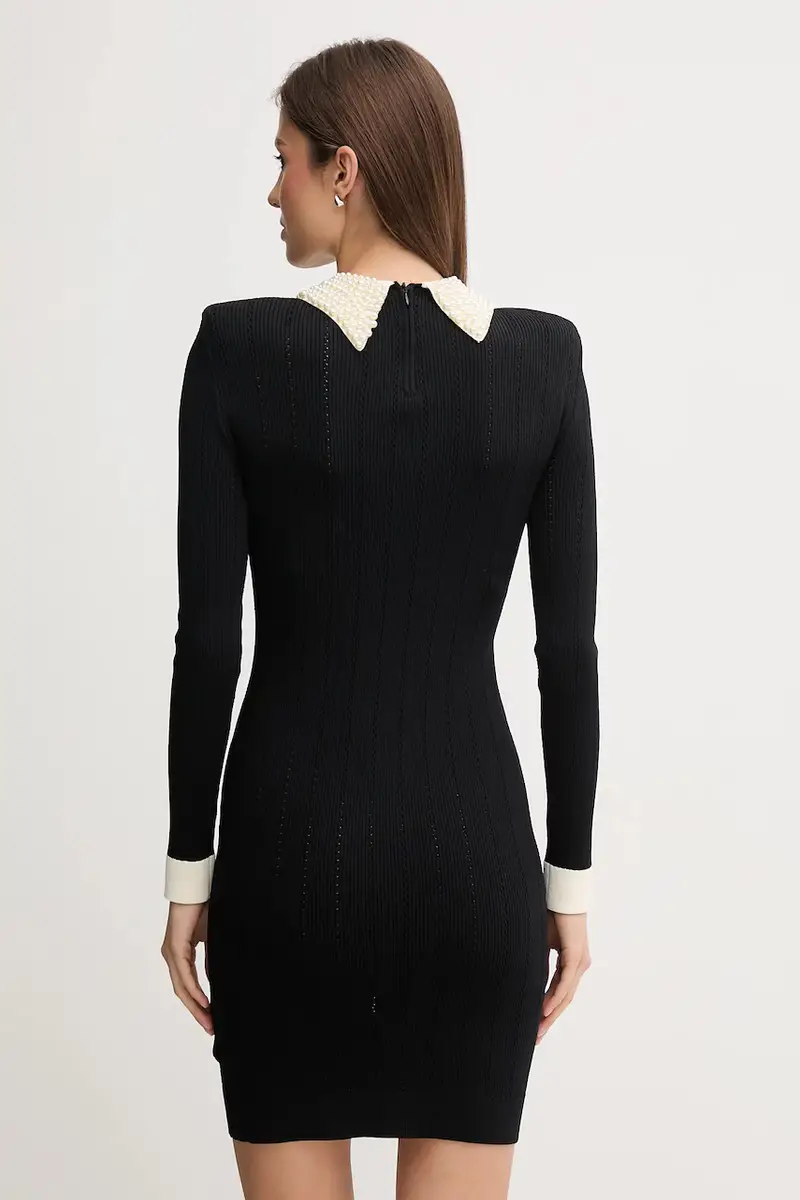 vestito colore nero 521FD13007 miniatura 3