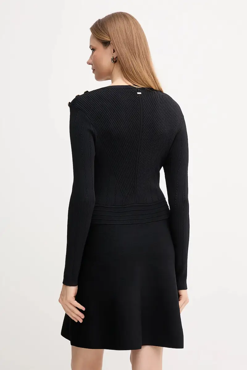 vestito colore nero 521FD13008 miniatura 3