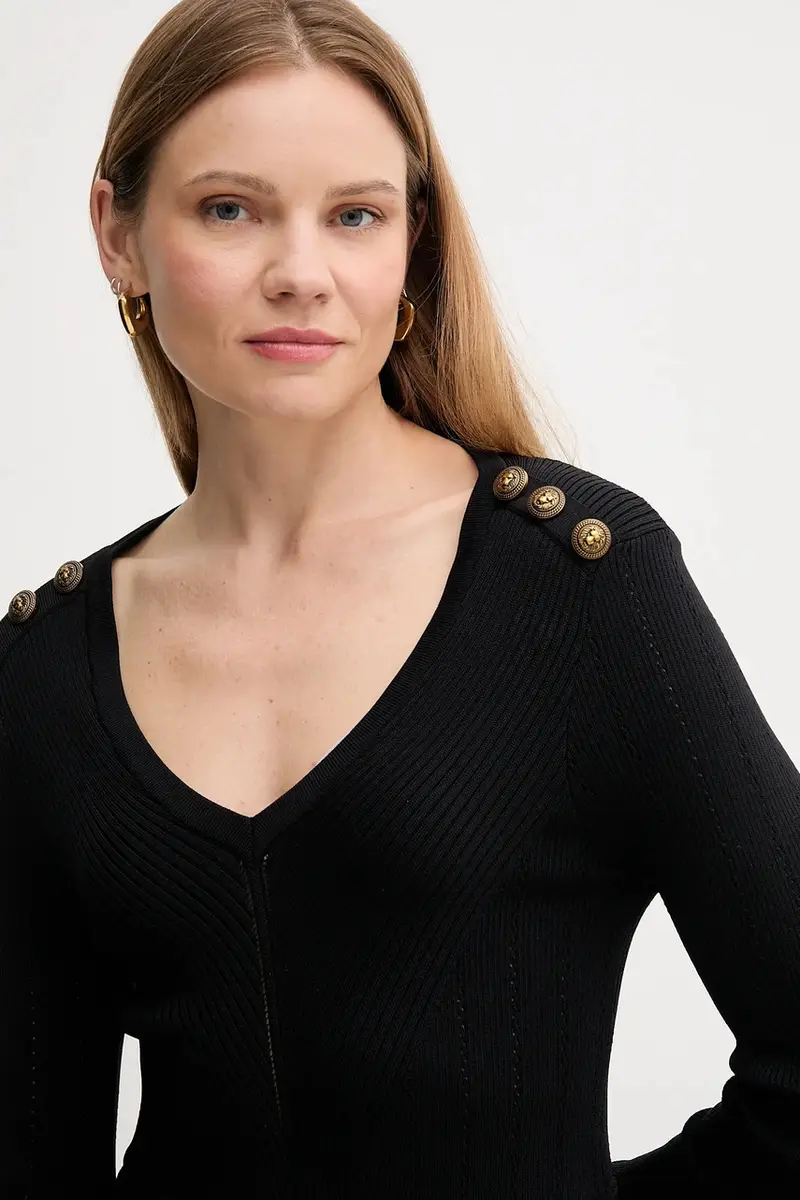 vestito colore nero 521FD13008 miniatura 4