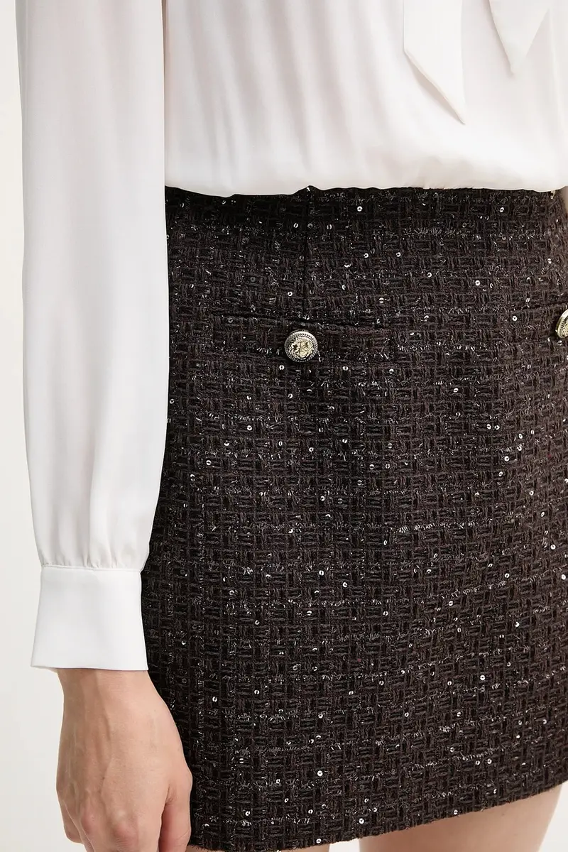 vestito in lana colore marrone 521FD15006 miniatura 5