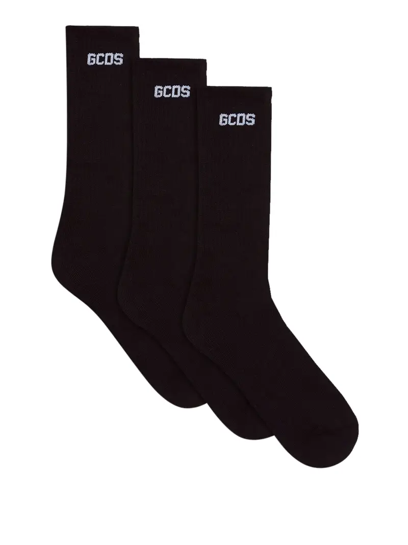 calzini gcds unisex - nero