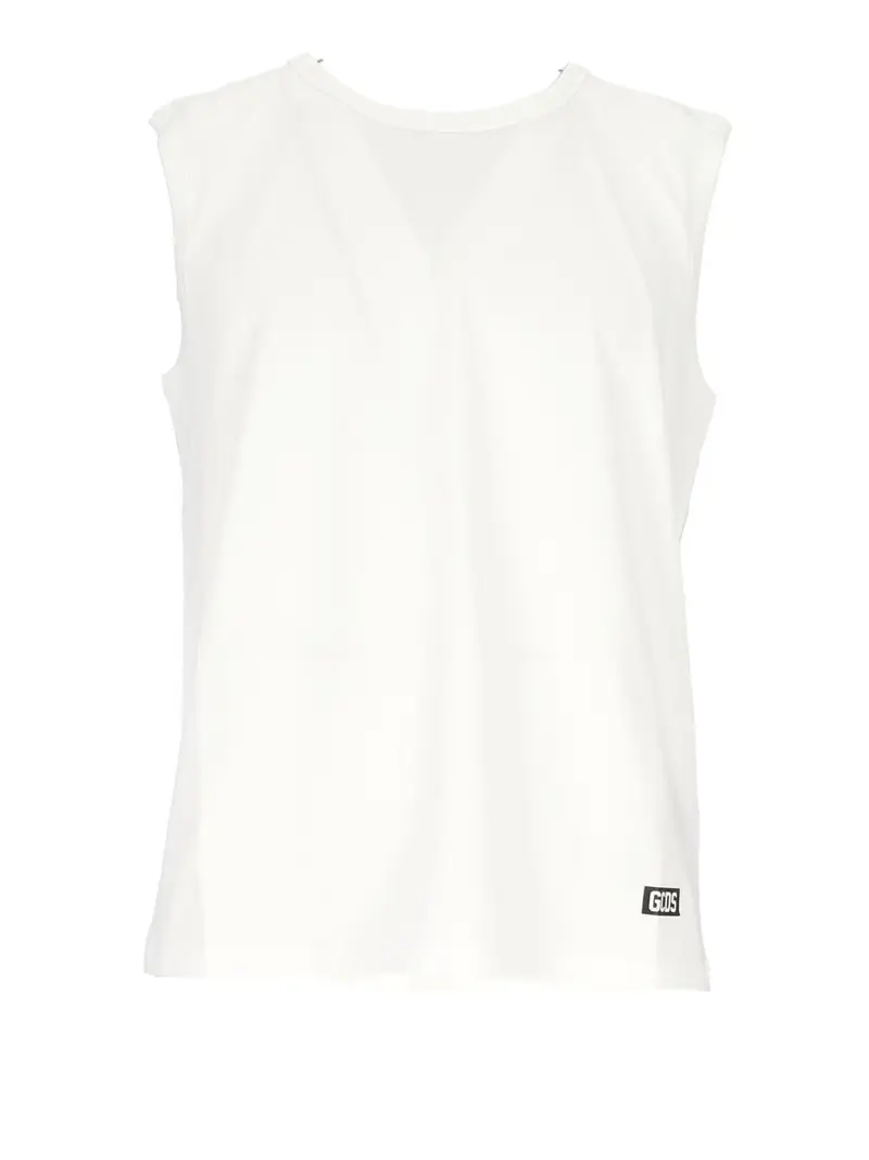canotta gcds da uomo - bianco