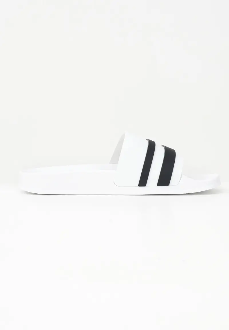 GCDS Ciabatte bianche da uomo con logo miniatura 2