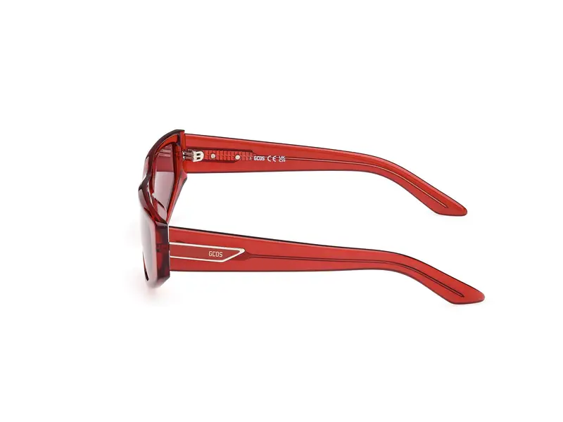 GCDS Occhiali da sole Donna Bordeaux 875578 miniatura 2