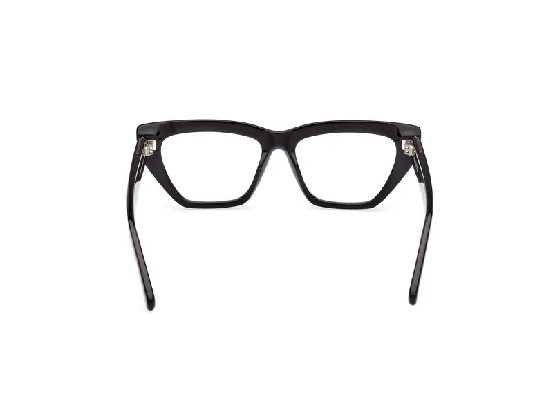 GCDS Donna GD5030 001 Montature da vista Acetato Nero Cat Eye Normale miniatura 3