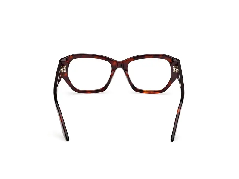 GCDS Donna GD5041 052 Montature da vista Acetato Havana Geometrica Normale miniatura 3