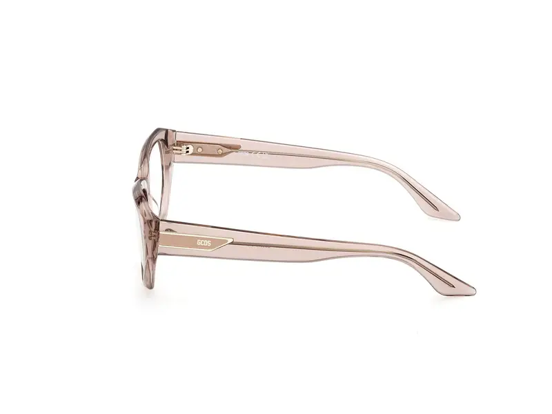 GCDS Donna GD5041 072 Montature da vista Acetato Rosa Geometrica Normale miniatura 2