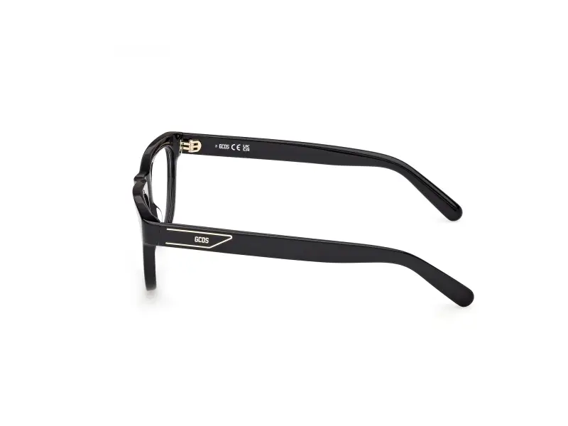 Donna GD5051 001 Montature da vista Acetato Nero Geometrica Normale miniatura 3