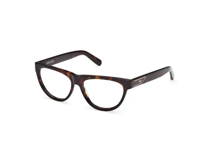 Donna GD5051 052 Montature da vista Acetato Havana Geometrica Normale