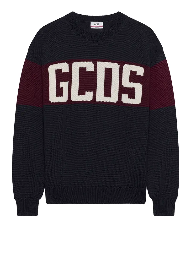 felpa gcds da uomo - blu