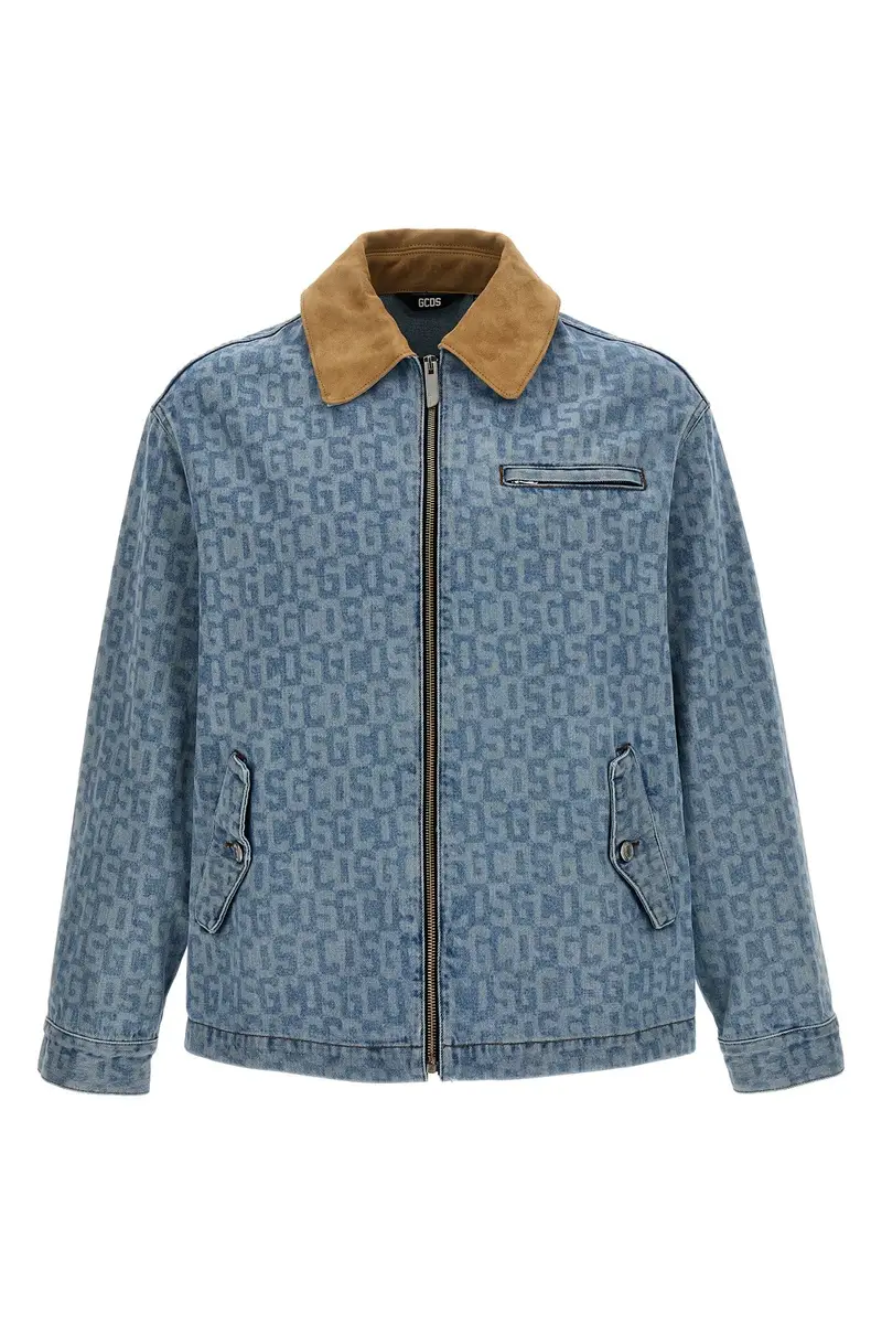 Giacca Monogram Azzurro