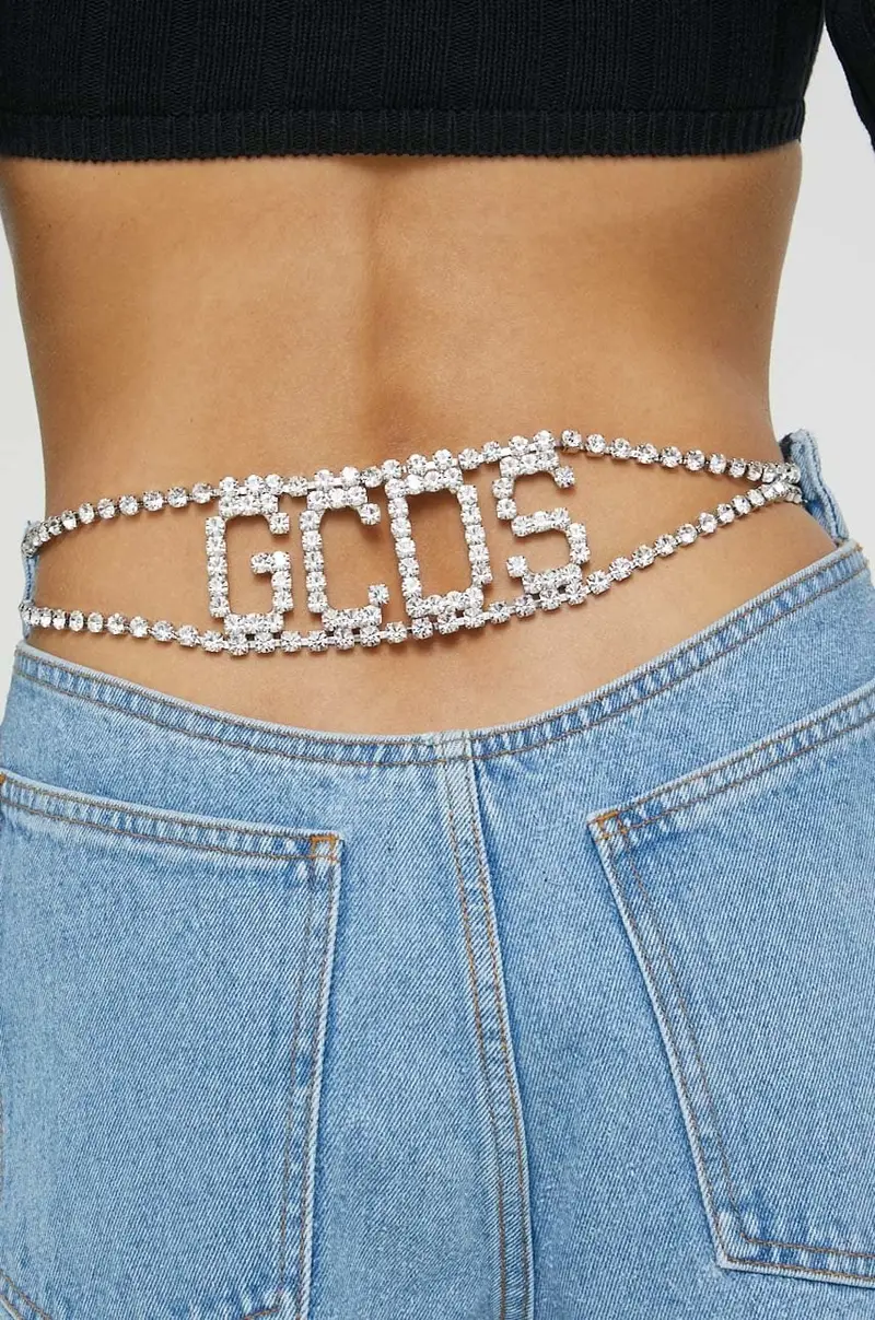 pantaloncini donna Blu miniatura 3