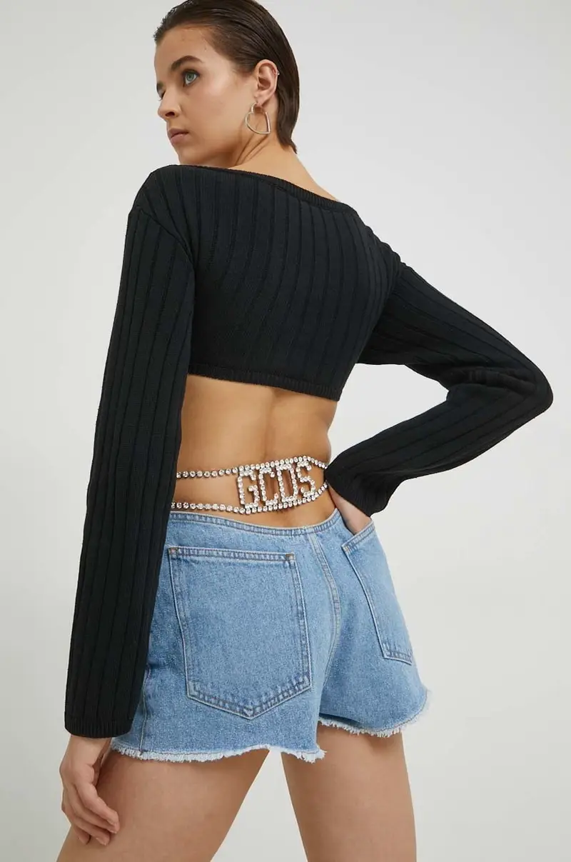 pantaloncini donna Blu