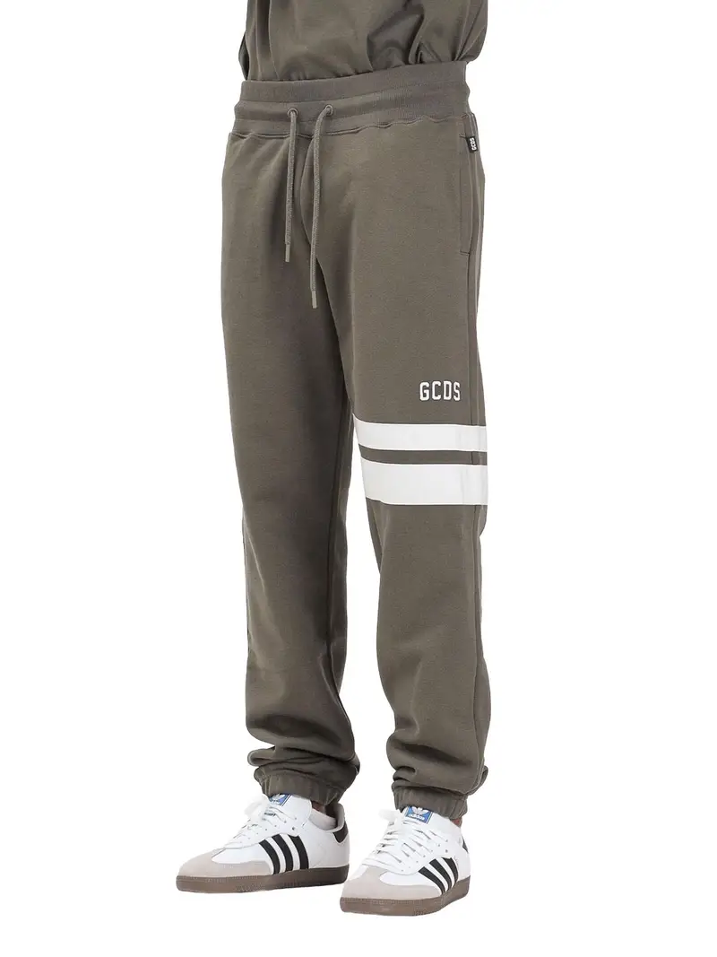 pantalone tuta gcds da uomo - verde