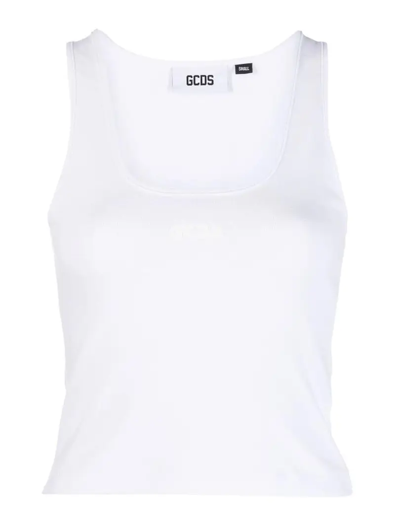 Parte superiore in maglia Bianco