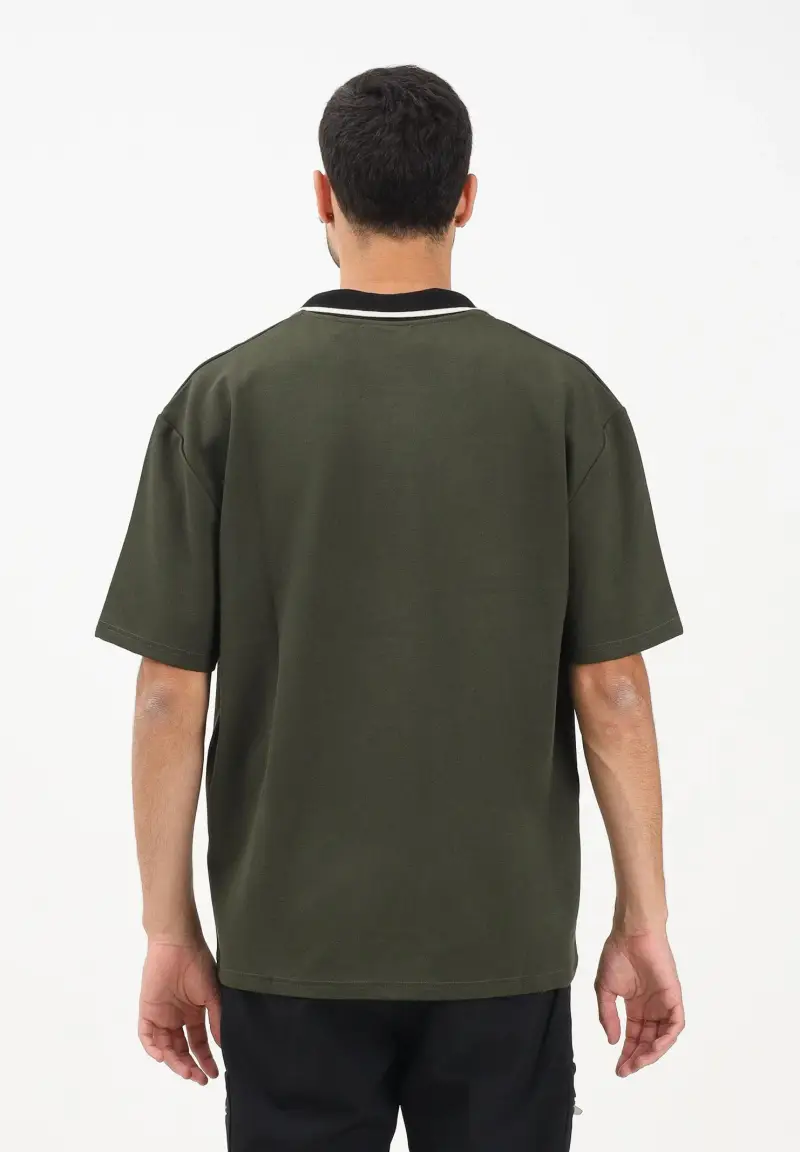 GCDS Polo Uomo Verde 3176626 miniatura 3