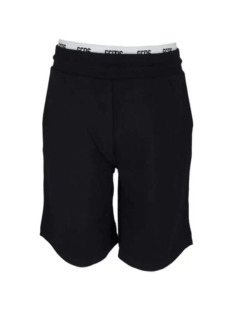 shorts nero uomo mini logo miniatura 2