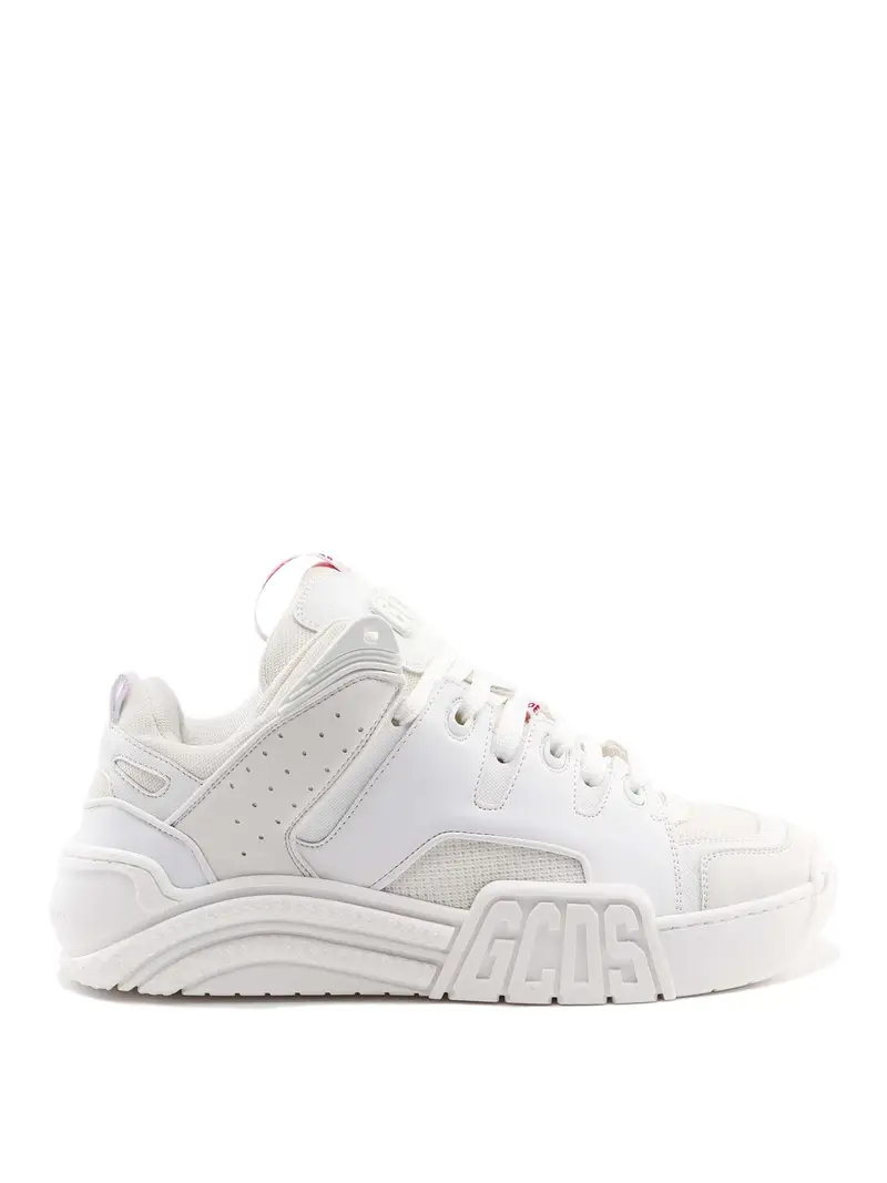 Sneaker Big G in pelle Bianco