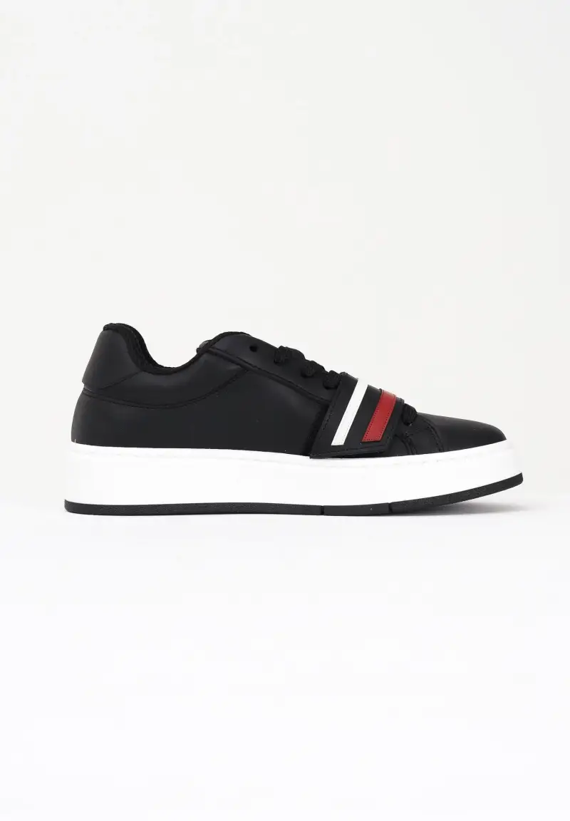Sneakers nere da uomo con logo miniatura 3