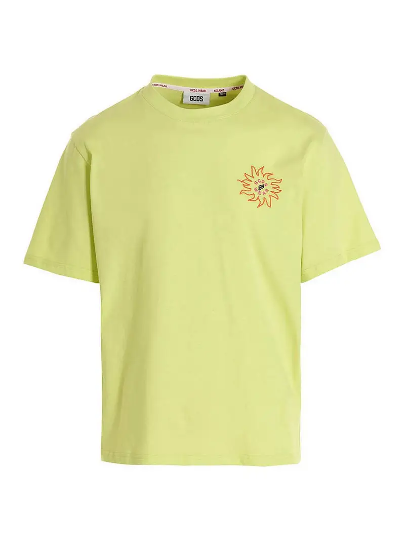 GCDS T-shirt Verde 4009137