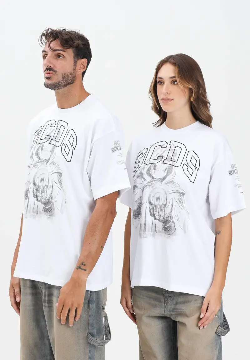GCDS T-shirt Uomo Nero 2817992