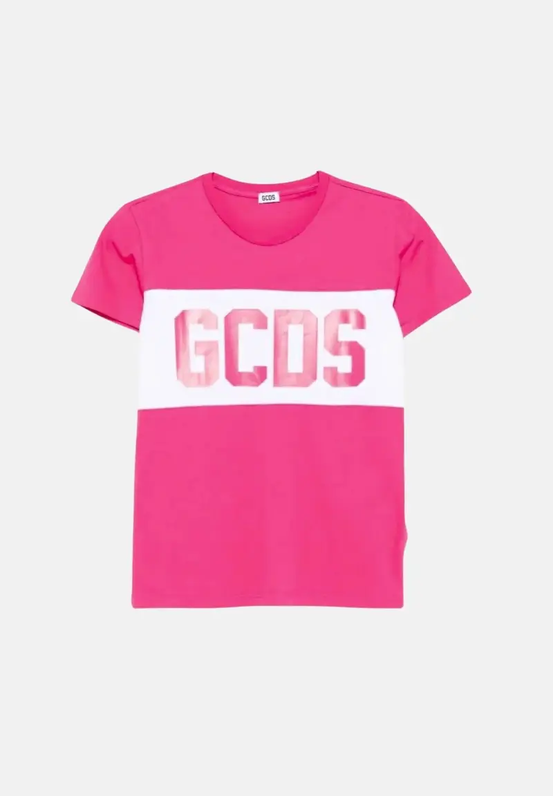 GCDS T-shirt Bambina Fucsia 4323679